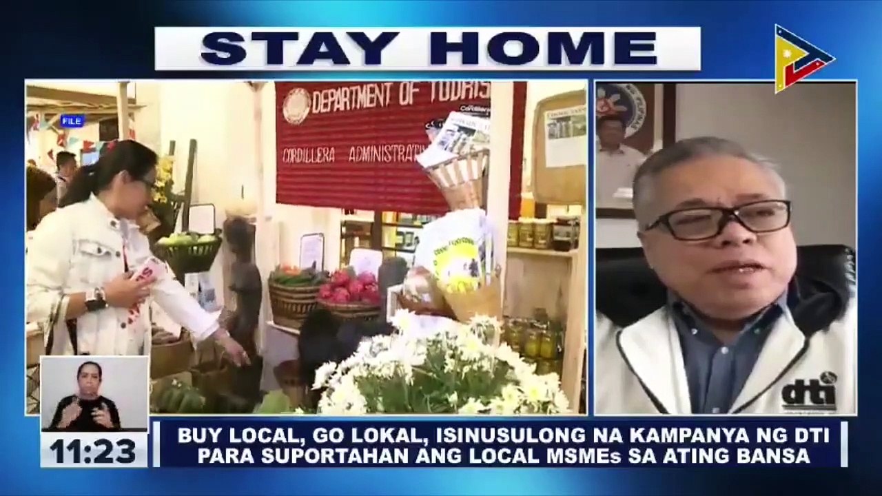 #LagingHanda | ‘Buy Local, Go Lokal’ campaign ng DTI