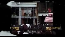 Madımak Oteli'nin yakıldığı ana ilişkin görüntüler; 