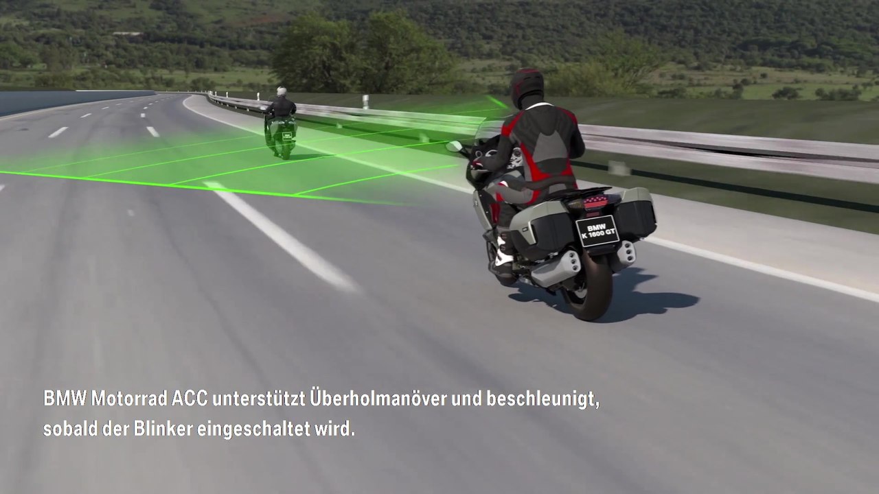 Die neue BMW Motorrad Active Cruise Control (ACC)