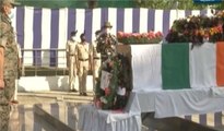 Last farewell and homage to jawan martyred in Sopore