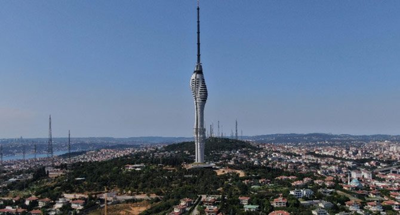 Çamlıca televizyon kulesinde sona yaklaşılıyor