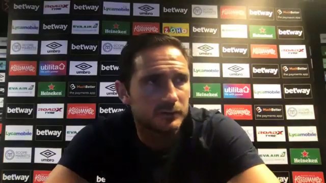 Disappointed with goals we conceded | Frank Lampard on Chelsea shock West Ham 3:2 defeat