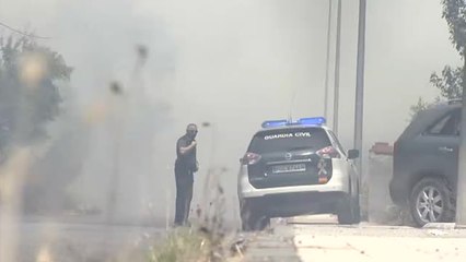 Controlado el incendio de Pulianas en Granada