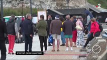 Étretat : sur le tournage de la série 