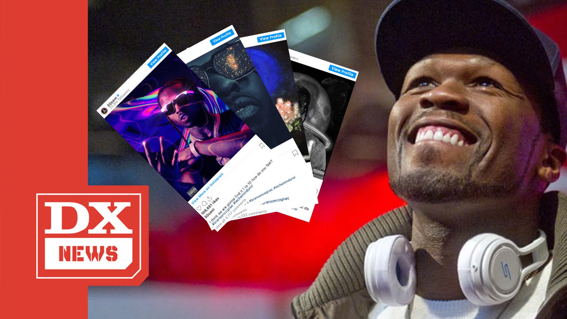 ⁣50 Cent Posts Dozens Of Potential Pop Smoke Album Covers And Wants Fans To Choose
