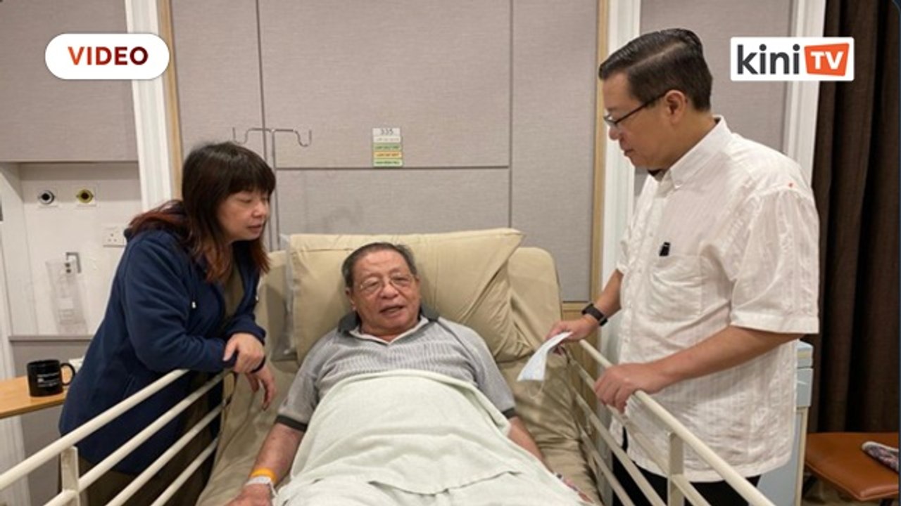 Lim Kit Siang dimasukkan ke hospital