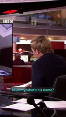 La ocurrente interrupción de una niña en una entrevista en directo en la BBC que ha dado la vuelta al mundo