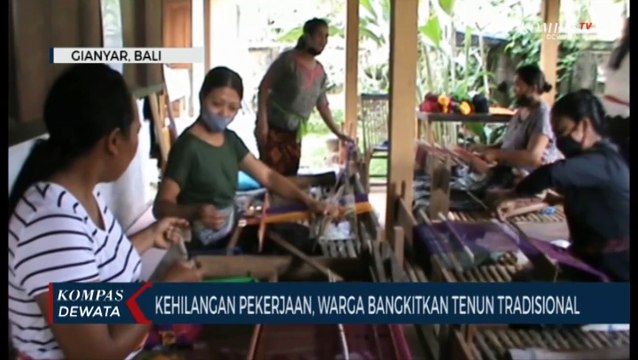 Kerajinan Kain Tenun Bangkit Ditengah Pandemi