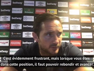 32 j. - Lampard : "Cette défaite est la preuve du chemin qu'il nous reste à parcourir"