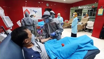 Penyintas Covid-19 Ikut Donor Plasma Darah