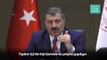 Koca Türkiye’nin antikor testi sonuçlarını açıkladı
