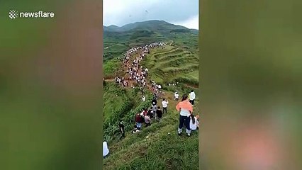 Villagers puzzled by mysterious noise heard in southern China mountain range