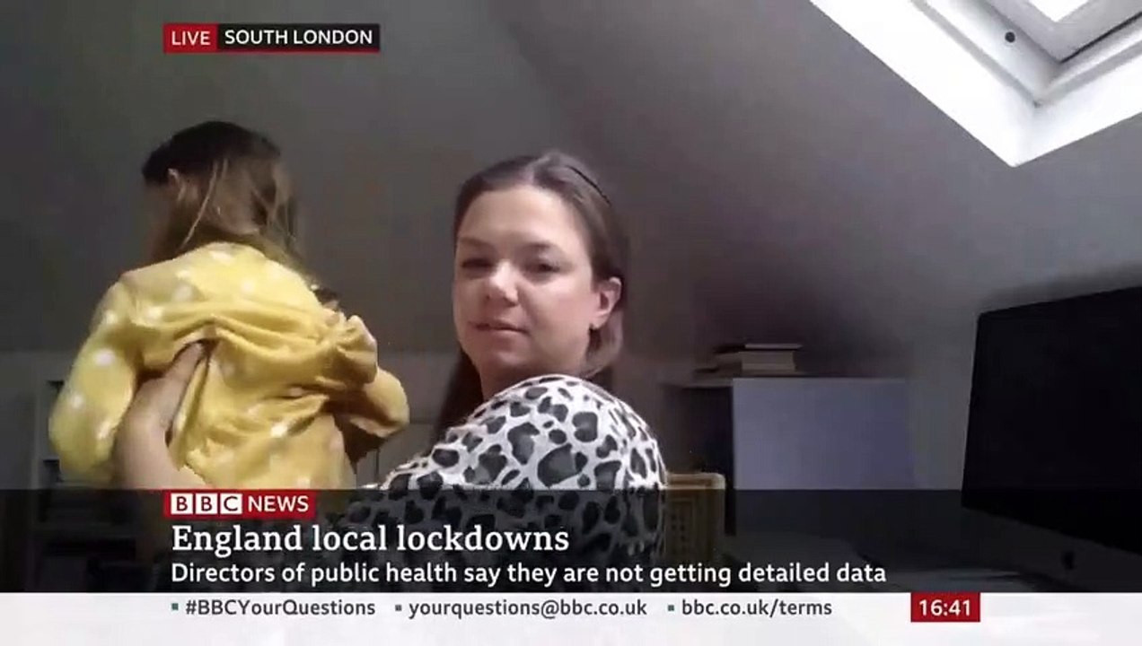 L'interview d'une médecin en direct sur la BBC perturbée à cause de sa petite-fille - La vidéo vue des milliers de fois sur les réseaux sociaux