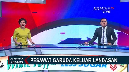 Pesawat Garuda Keluar Landasan, Penyebab Masih Diinvestigasi