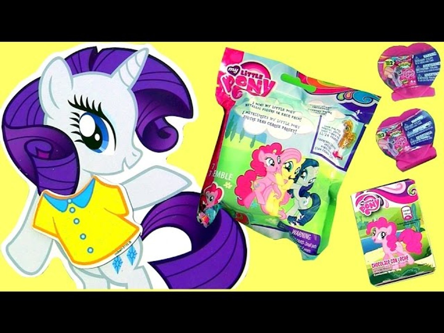 My Little Pony SURPRISE TOYS Fashems Squishy POPs Heart Toys MLP Magnetic Wooden Dress Up Doll