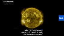 ناسا ویدئویی یک ساعته از تغییر و تحول ۱۰ ساله خورشید منتشر کرد