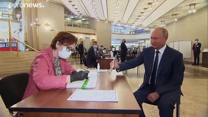 "Putin für immer?" - 77,9 % der Wähler sagten "Ja"