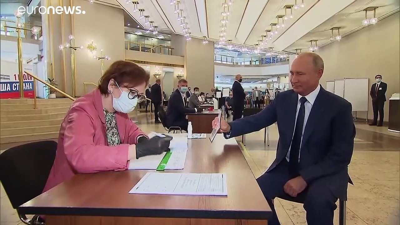 "putin für immer?" - 77,9 % der wähler sagten "ja"