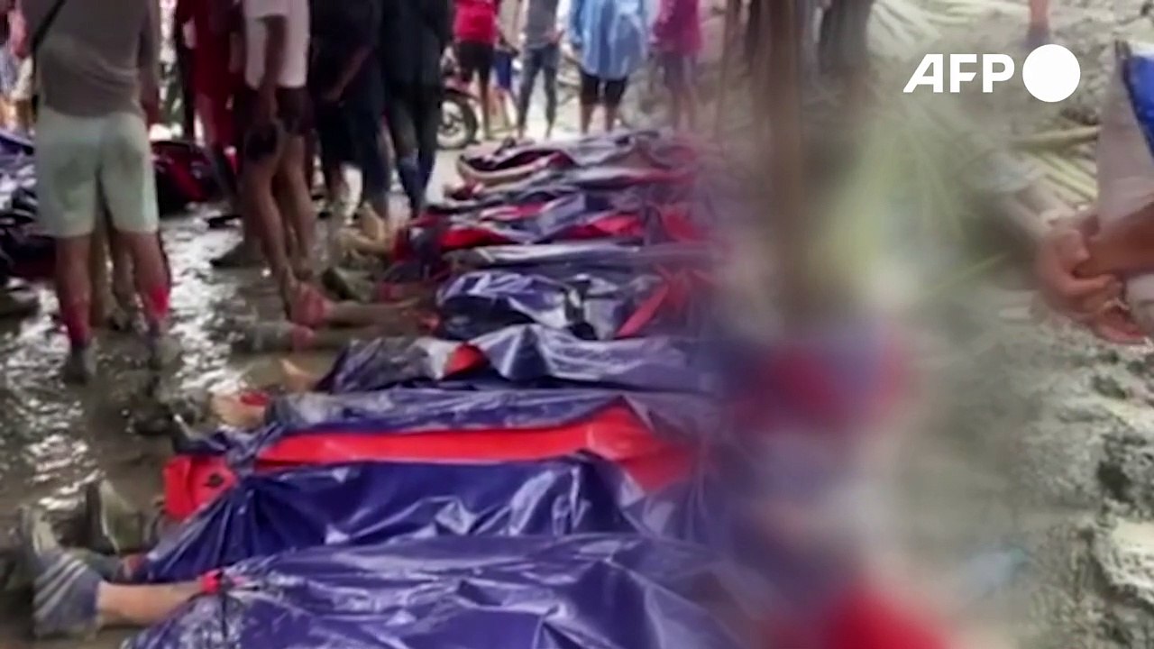 Mehr als hundert Tote bei Erdrutsch in Jade-Mine in Myanmar