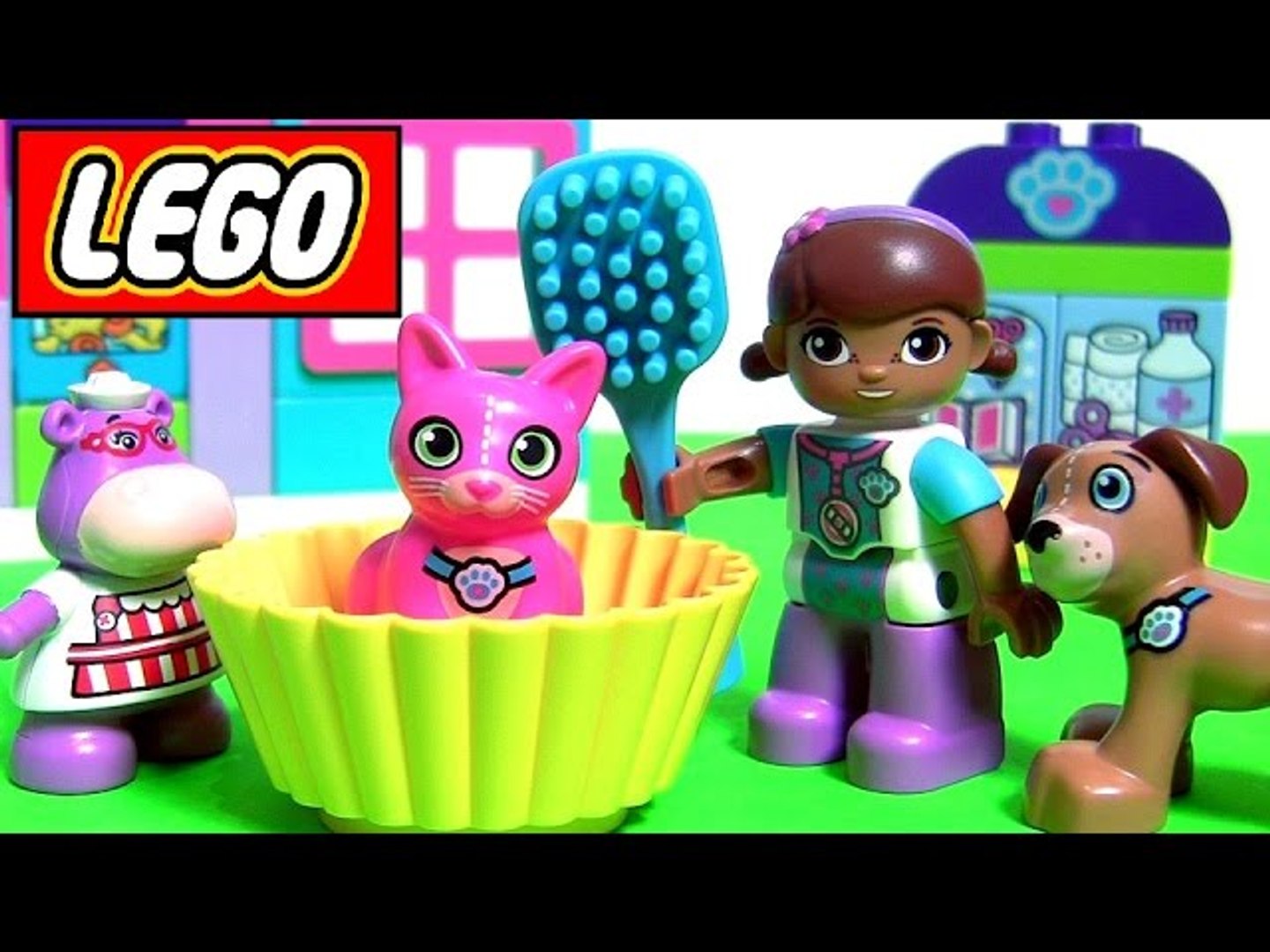 LEGO DUPLO Doc McStuffins Doc's Pet Vet Care Check Up Center with Hallie  Findo 10828 ｡◕‿◕｡ - video Dailymotion