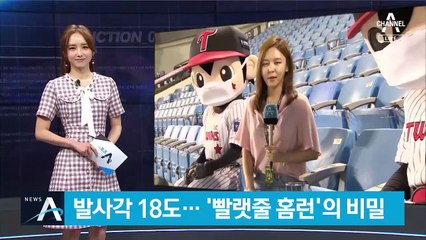 발사각 18도…강백호가 쏘아 올린 ‘빨랫줄 홈런’의 비밀