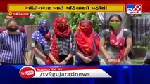 LRD women candidates demanding to start recruitment process, Gandhinagar