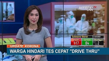 Warga Putar Balik, Menghindari Dari Tes Cepat Drive Thru