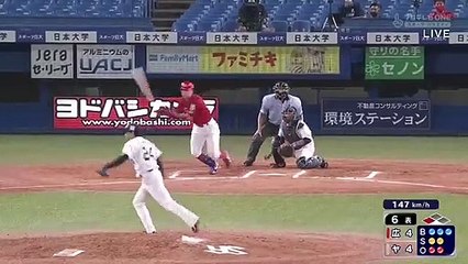 広島カープ7月2日 - 6回表4-42アウトランナー3塁 - - 安部選手今シーズン初打点で勝ち越し