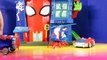 Marvel Superhero Adventures Mega Mighties Spider-man Family Rescues Hulk ! Superhero Toys