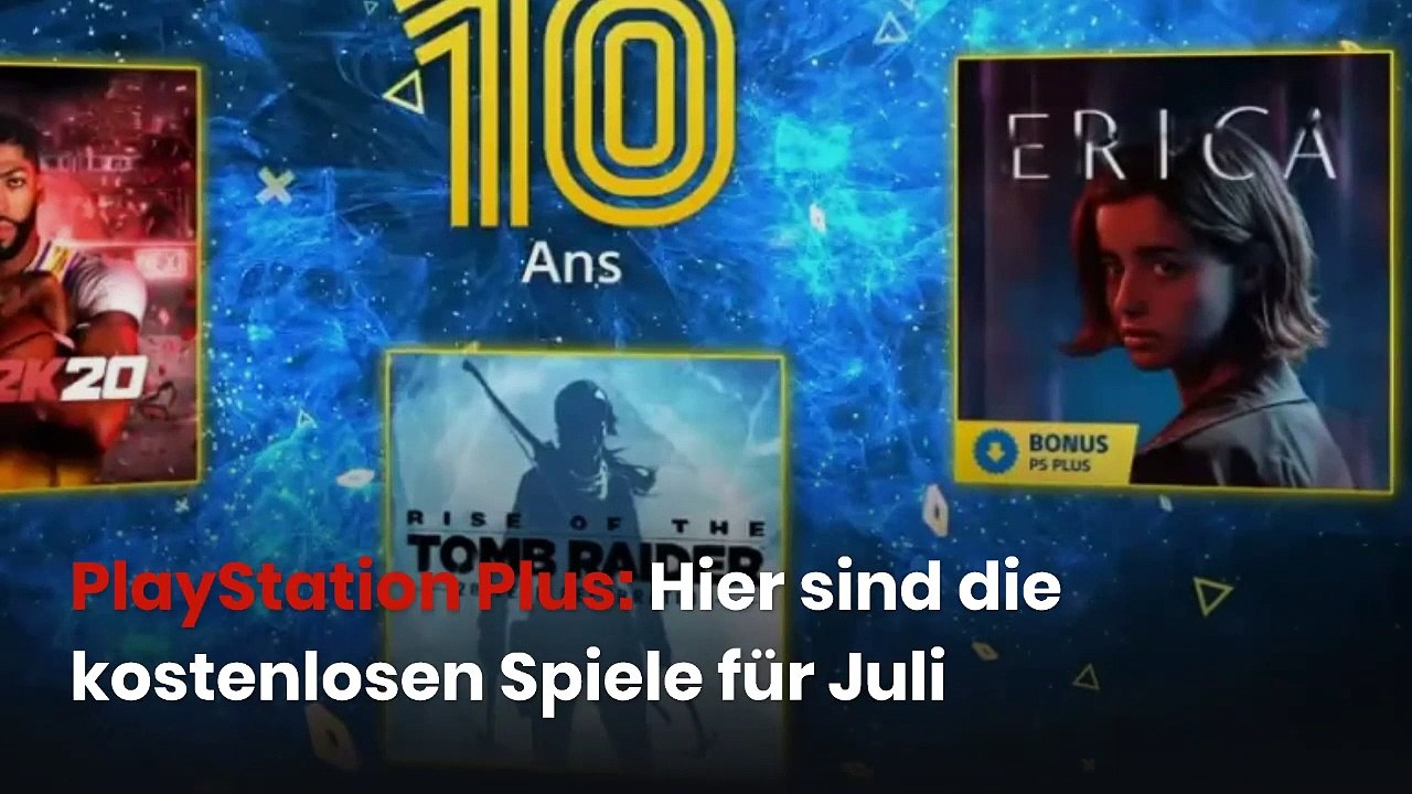 PlayStation Plus: Hier sind die kostenlosen Spiele für Juli