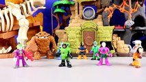 Spider Hulk Spider-Man Rescues Imaginext Batman From Joker Jail ! Superhero Toys