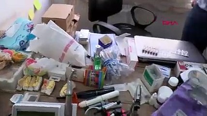 Ankara polisinden kaçak merdiven altı muayenehanelere operasyon