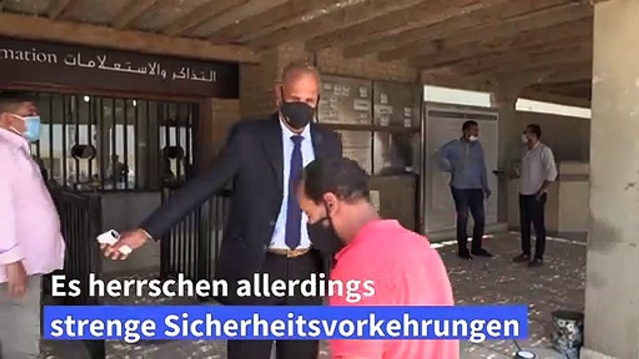 Pyramiden in gizeh wieder für touristen geöffnet