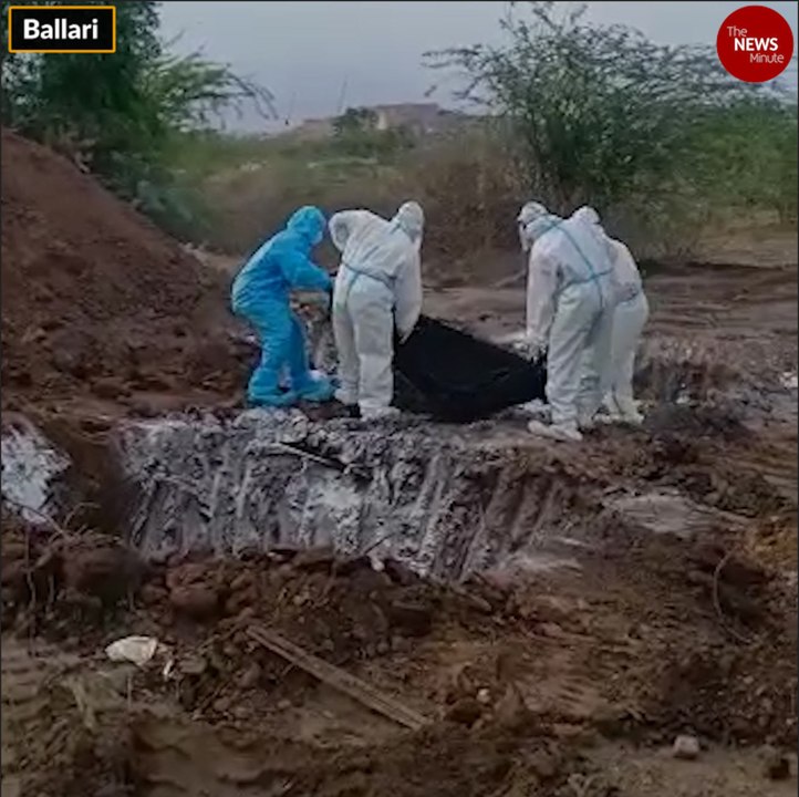 Videos of 'mass burial' of COVID-19 patients in Karnataka surface, officials issue apology