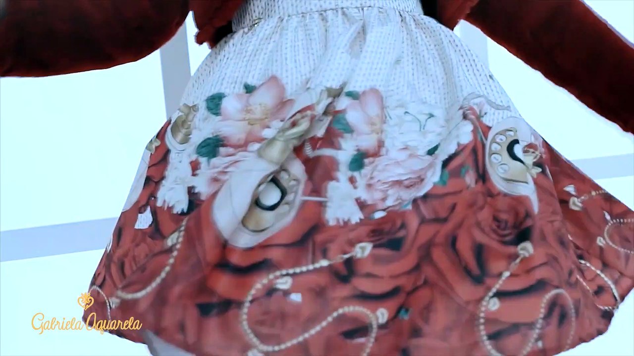 Gabriela Aquarela - Inverno  João Paulo de Carvalho Lofiego Moda Infantil