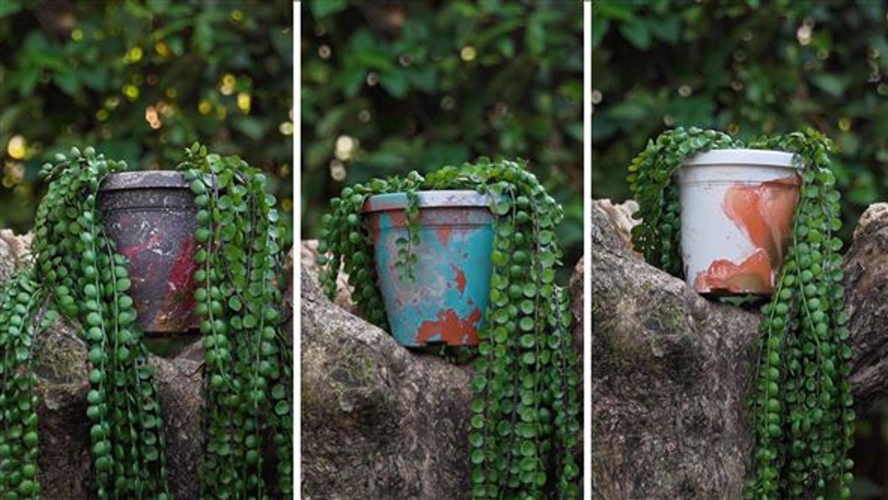 DIY Hydro Dipping für deine Blumentöpfe