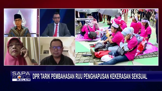 DPR Tarik Pembahasan RUU Penghapusan Kekerasan Seksual