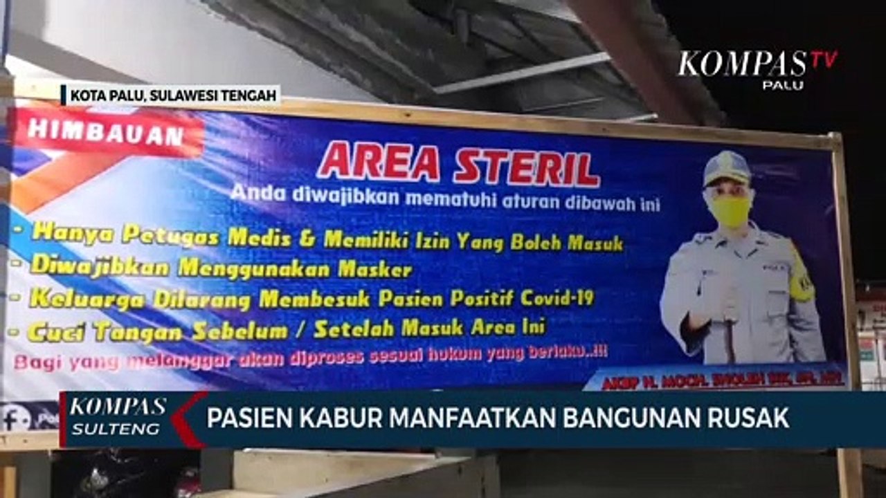 Pasien Kabur Manfaatkan Bangunan Rusak