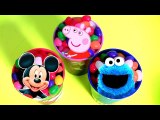 Jelly Beans DISNEY TOYS SURPRISE Mickey Cookie Monster Disney Princess Peppa Pig Kids Girls Toys