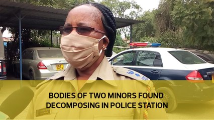 Bodies of two minors found decomposing at police station