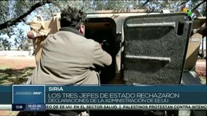 Rusia, Turquía e Irán ratifican respaldo común a Siria