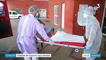 Covid-19 : L''hôpital de Cayenne sous tension