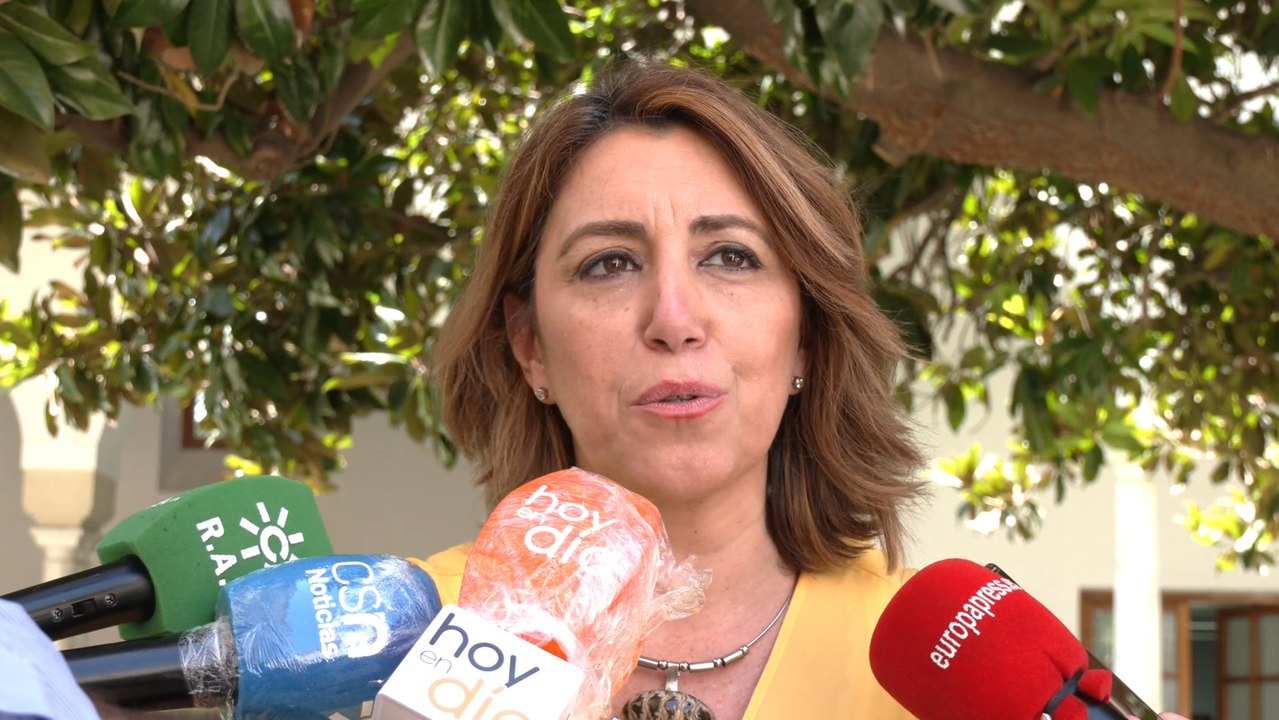 Susana Díaz critica a Moreno por no responder a las "inquietudes"  de los andaluces