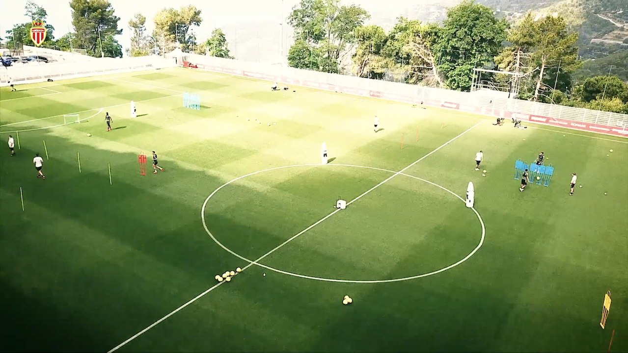 L'entraînement vu du ciel !