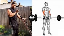 7 Ejercicios con cuerda en casa para biceps mas grandes - 7 home rope exercises for bigger biceps