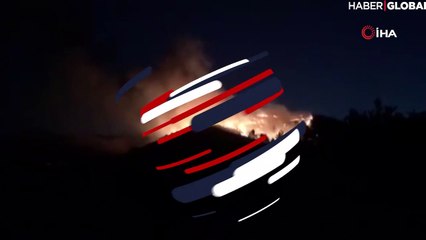 İzmir Menderes'te orman yangını başladı