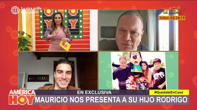 América Hoy: Mauricio Diez Canseco presentó a su hijo perdido en vivo