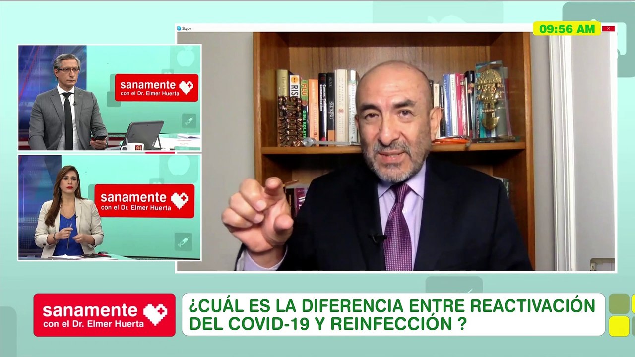 Sanamente con el Doctor Elmer Huerta: ¿Diferencia entre reactivación y reinfección? (HOY)