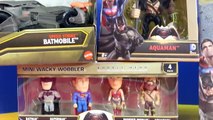 Huge Batman V Superman Collection Bobble Heads Bendable Action Figures Batmobile And Batwing