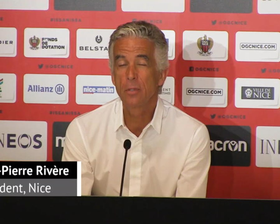 Nice - Rivère : "Se rapprocher du haut de tableau"